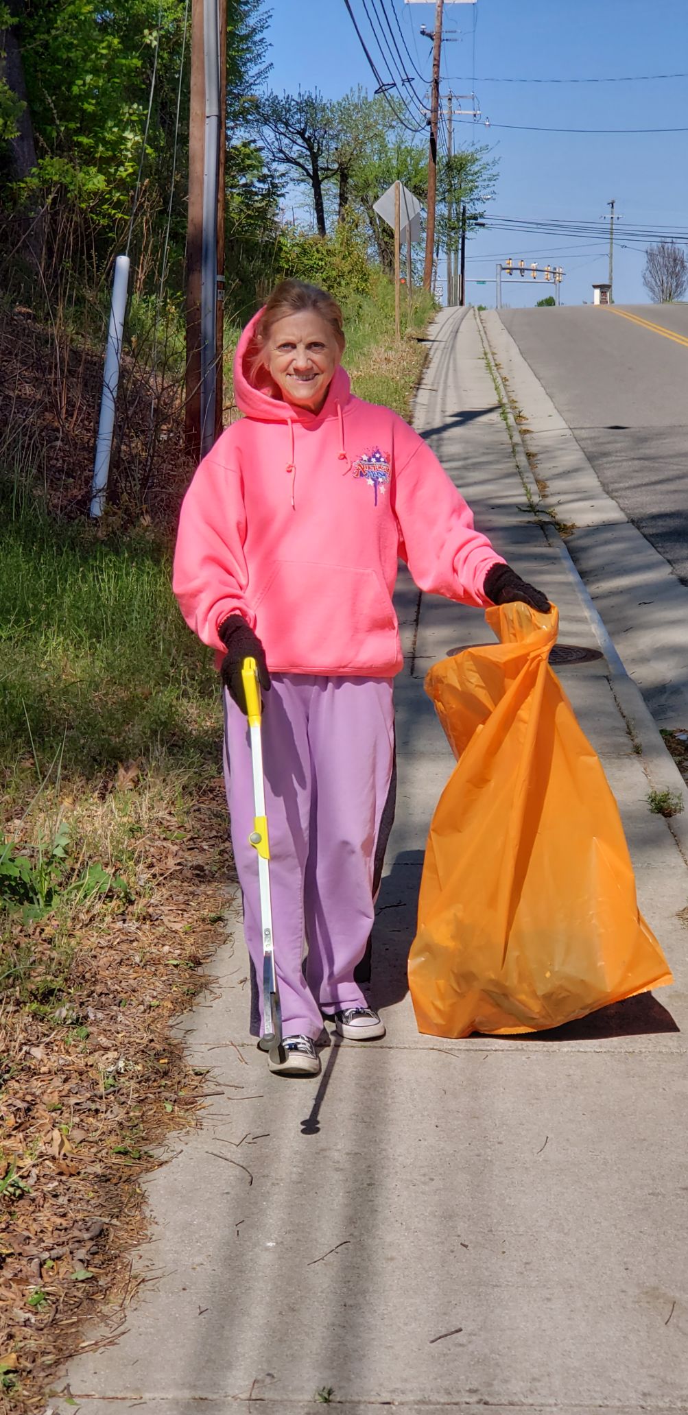 Kathy Wood in her neighborhood.jpg